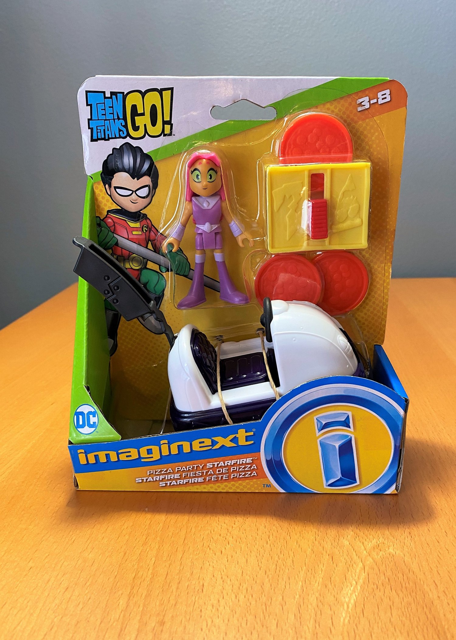PSA10　 Fatman Littleboy in the　エコエコレンジャー Fisher-Price Imaginext Teen Titans Go! Pizza Party Starfire — Toys